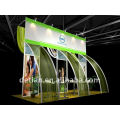 Shanghai customized food booth design with portable aluminum materials